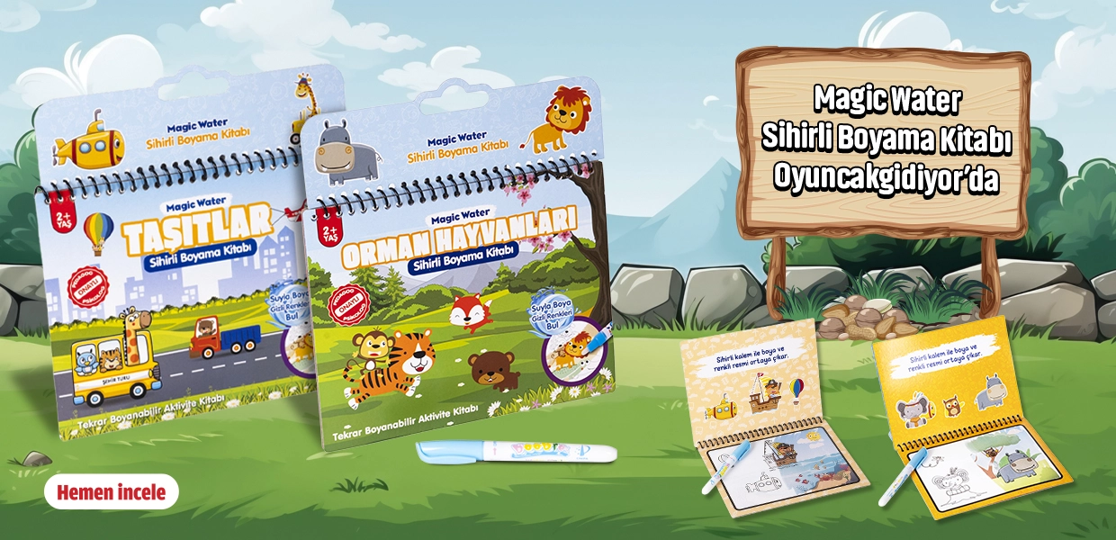 Sihirli Boyama Kitabı