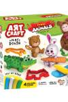 03697 Art Craft Eğlenceli Hayvanlar Hamur Set 200 gr