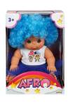 20040 Afro Kıvırcık Saçlı Bebek 23 cm -Sunman