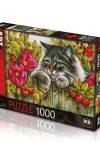 20504 Rose Hedge 1000 Parça Puzzle -KS Puzzle