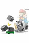 71420 LEGO® Super Mario™ Gergedan Rambi Ek Macera Seti 106 parça +7 yaş