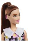 HBV19 Barbie Fashionistas Çiçekli Elbiseli, İşitme Cihazlı