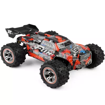 WLToys 1:18 Ölçek 60 KM Hız Yapan 2.4 GHz Hava Soğutmalı Metal iç Aksam Uzaktan Kumandalı Şarjlı RC Araba