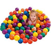 İntex Çocuk Oyun Havuz Seti 100 Adet Top Ve Pompa Hediyeli Oyun Havuzu Topları Oyuncak Set 86x25cm