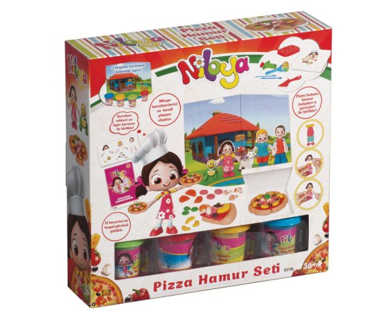 Niloya Oyun Hamuru Seti Pizza